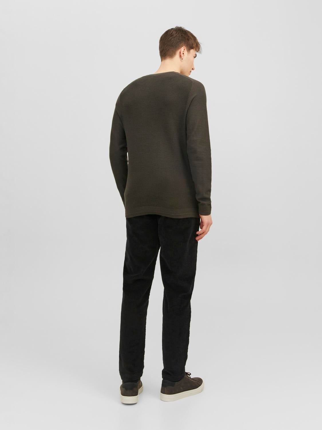Plain Crew Neck Jumper sold by Jack & Jones product image thumbnail 2