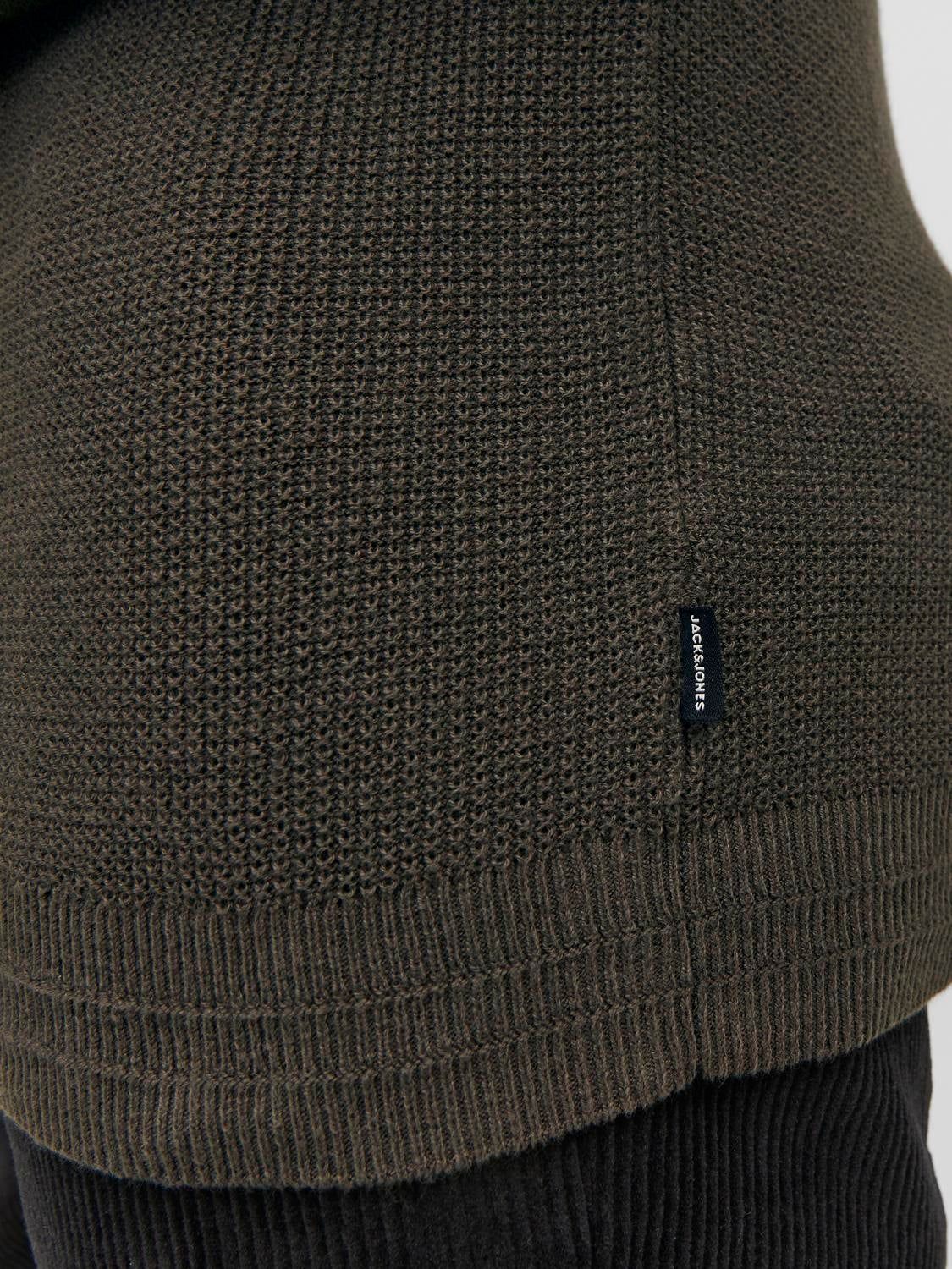 Plain Crew Neck Jumper sold by Jack & Jones product image thumbnail 5