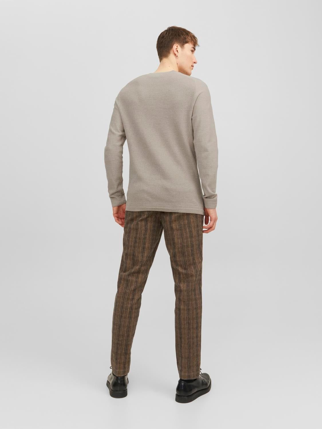 Plain Crew Neck Jumper sold by Jack & Jones product image thumbnail 2