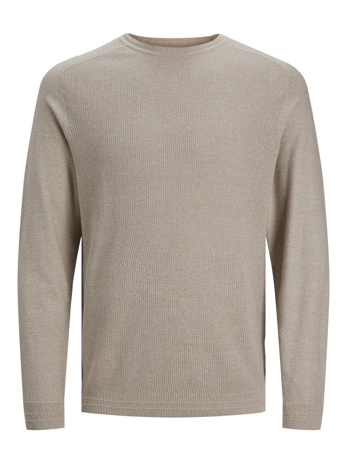 Plain Crew Neck Jumper sold by Jack & Jones product image thumbnail 3