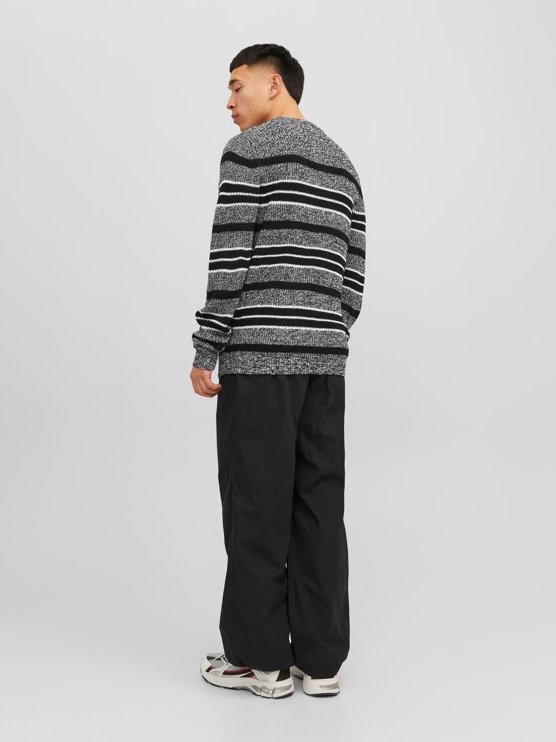 Striped Crew Neck Jumper sold by Jack & Jones product image thumbnail 2