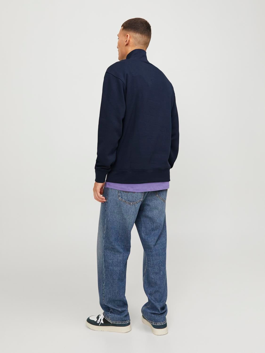 Text Half Zip Sweatshirt sold by Jack & Jones product image thumbnail 2