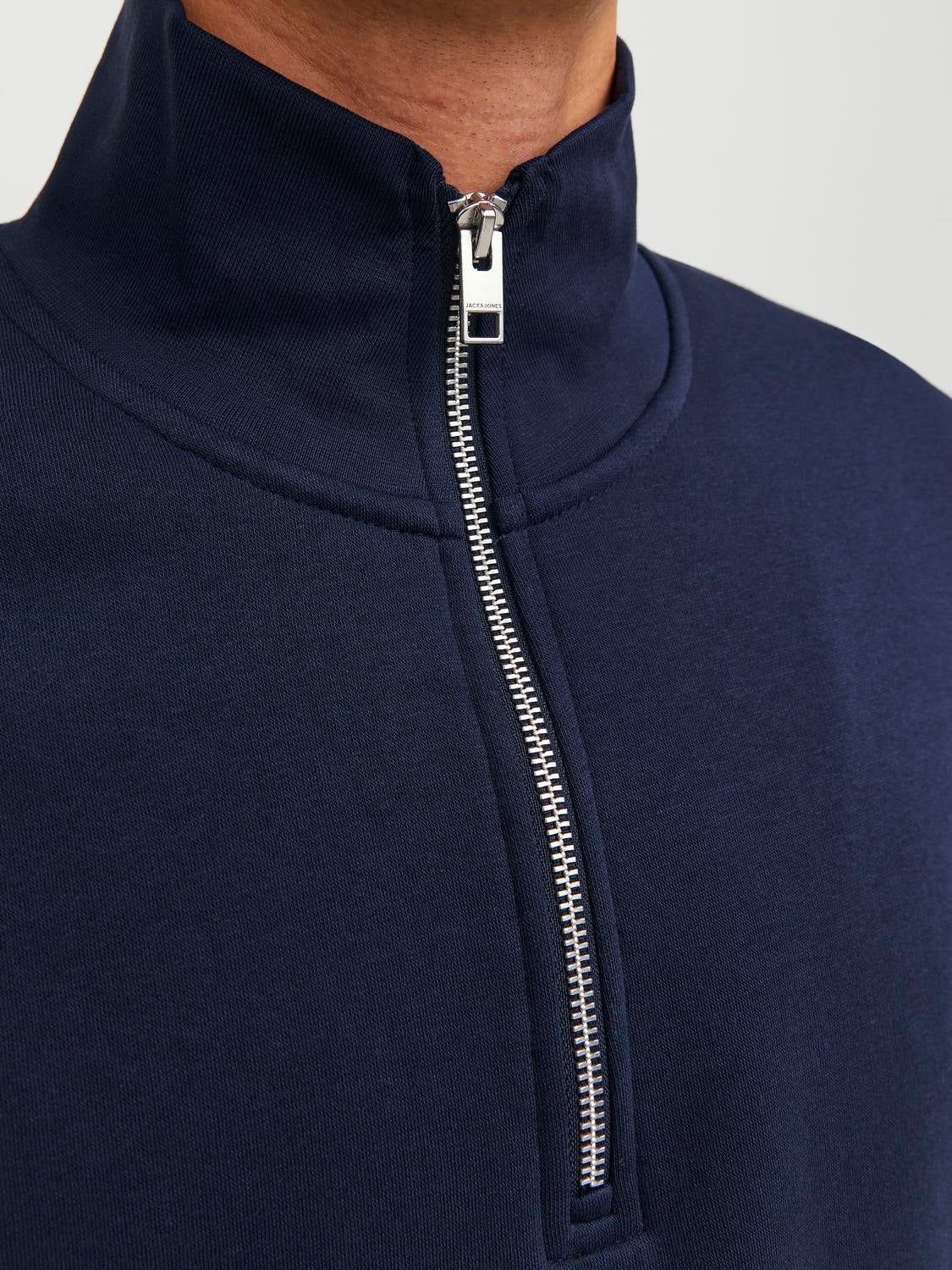 Text Half Zip Sweatshirt sold by Jack & Jones product image thumbnail 5