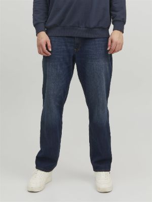 Plus Size JJIMIKE JJORIGINAL AM 819 PLS Tapered fit jeans sold by Jack & Jones