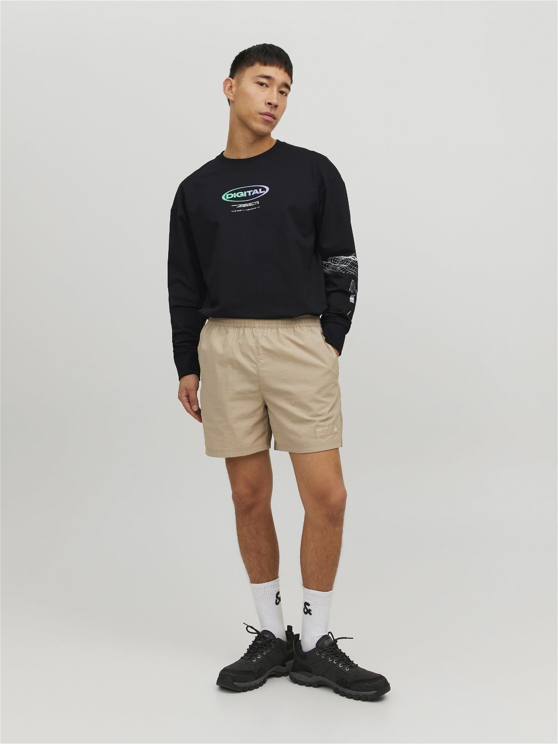 Printed Crewn Neck Sweatshirt sold by Jack & Jones product image thumbnail 4