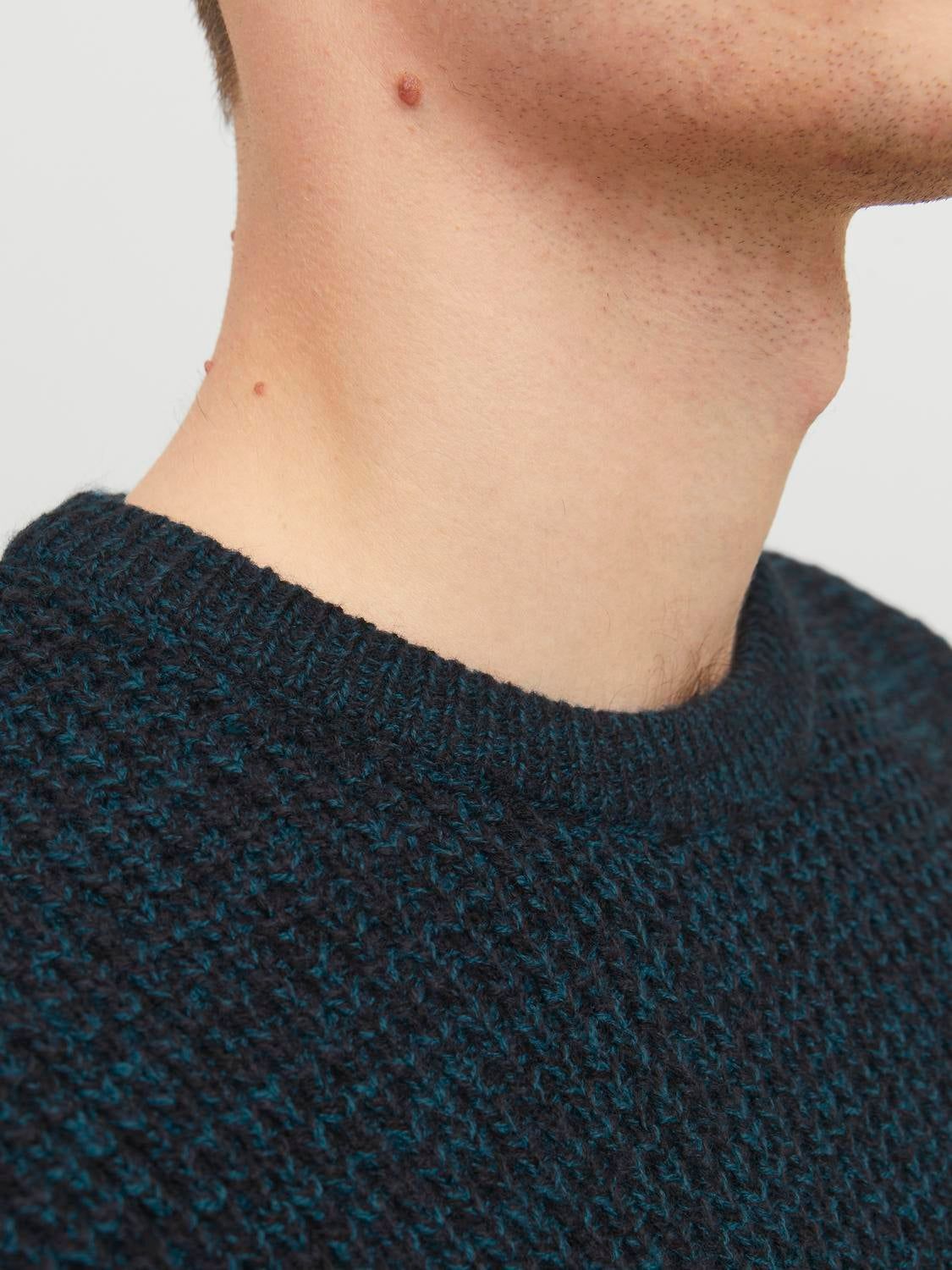 Plain Crew Neck Jumper sold by Jack & Jones product image thumbnail 5