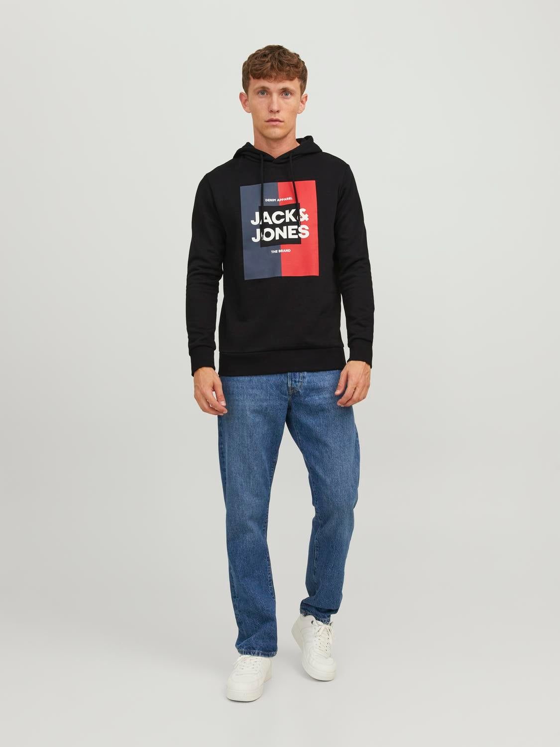 Logo Hoodie sold by Jack & Jones product image thumbnail 4