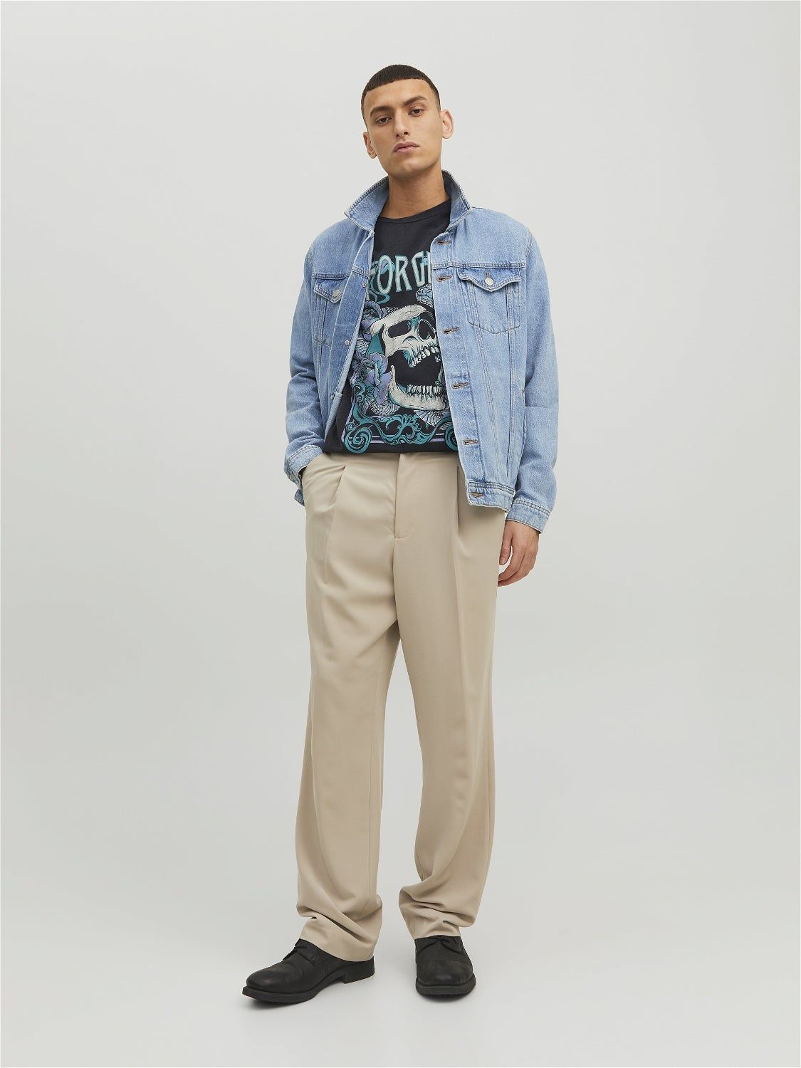 Printed Crew neck T-shirt sold by Jack & Jones product image thumbnail 4