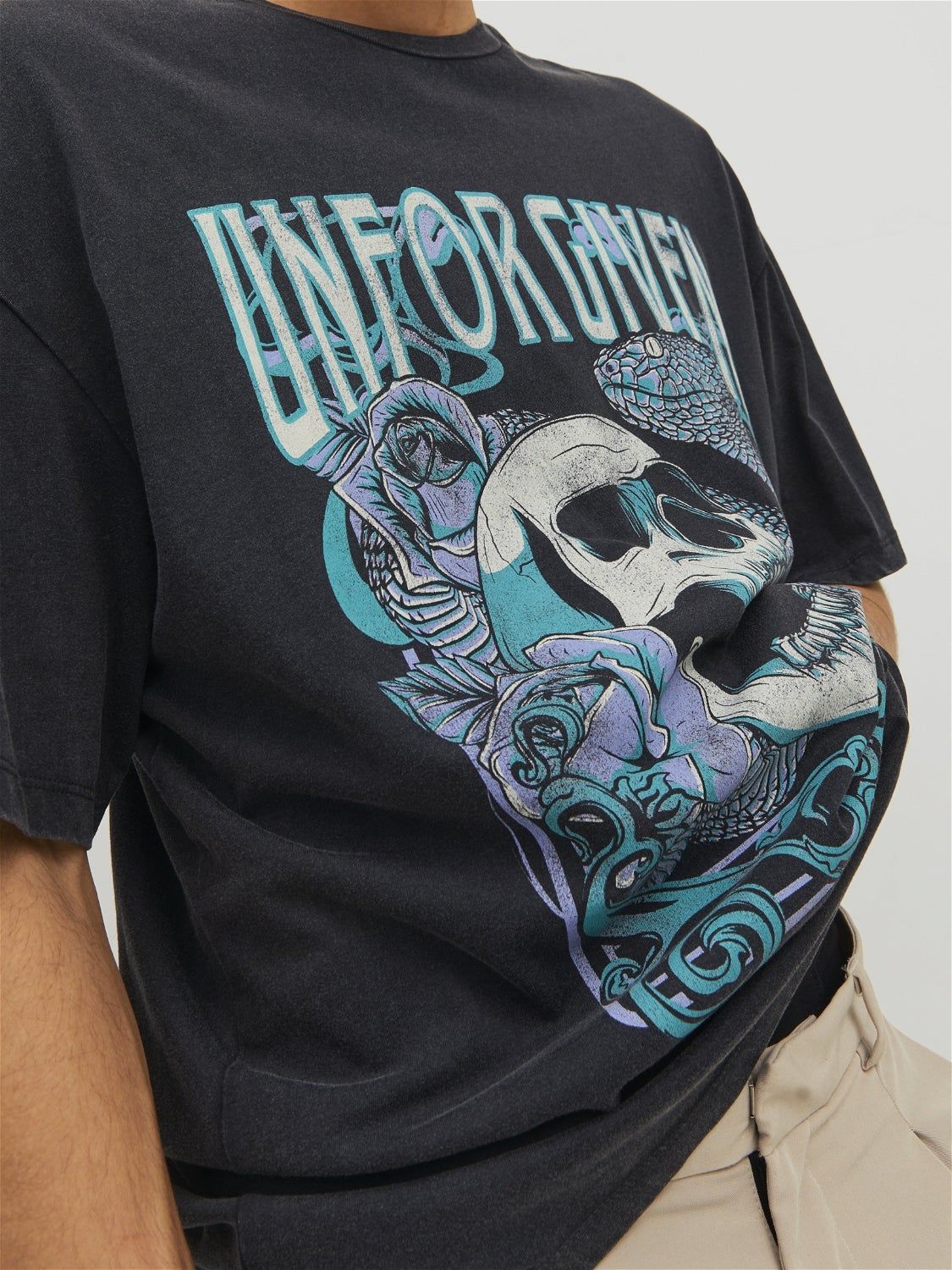 Printed Crew neck T-shirt sold by Jack & Jones product image thumbnail 5