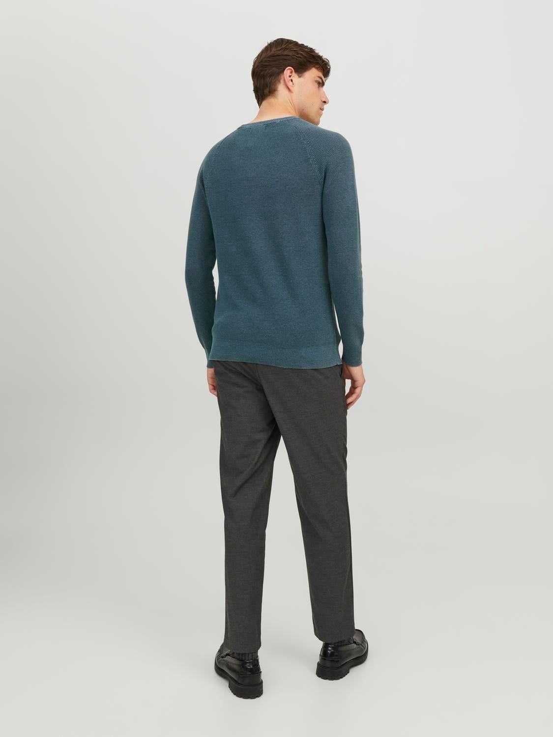 Plain Crew Neck Jumper sold by Jack & Jones product image thumbnail 2