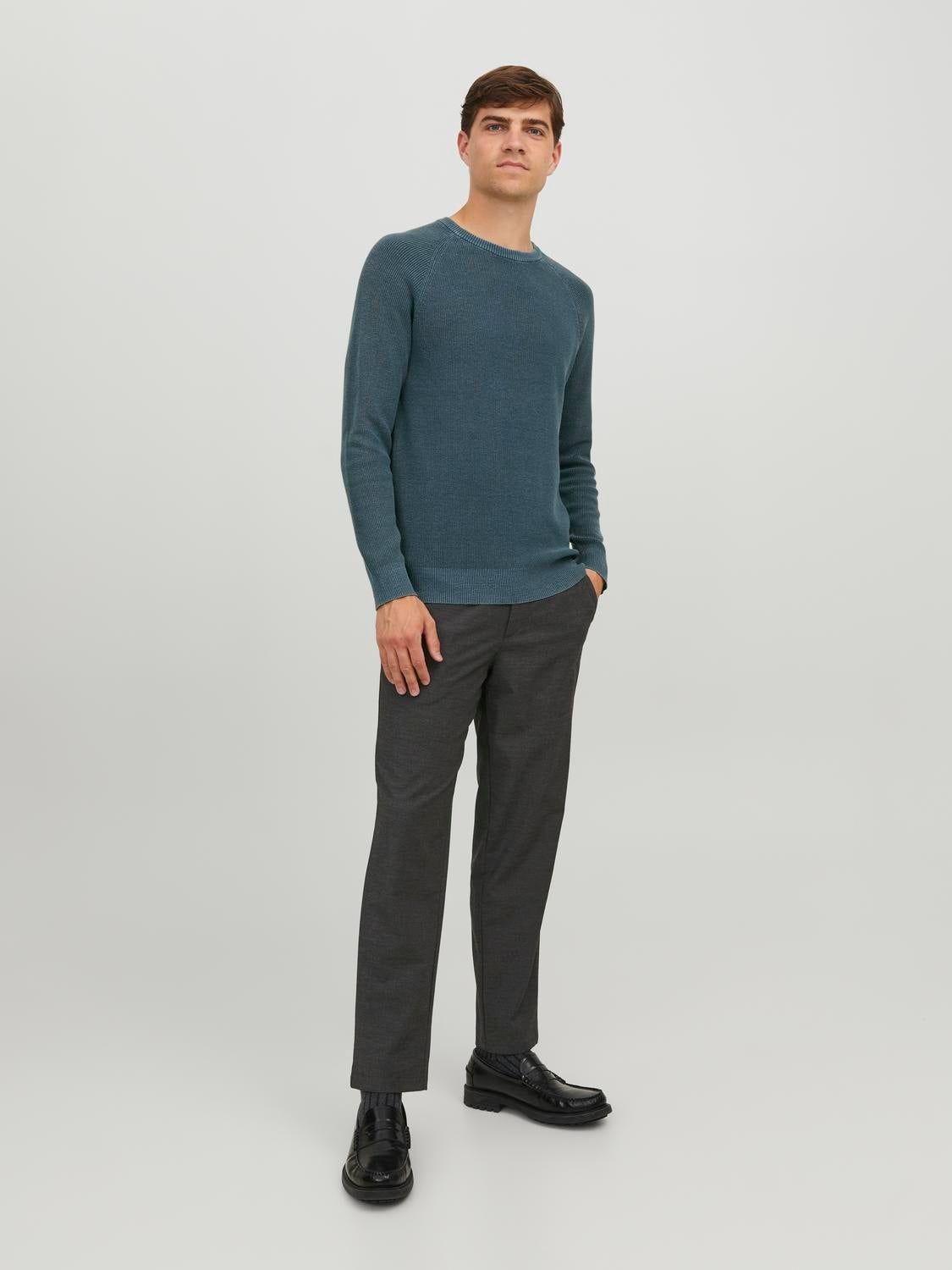 Plain Crew Neck Jumper sold by Jack & Jones product image thumbnail 4