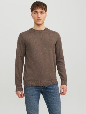 Melange Crew Neck Jumper sold by Jack & Jones