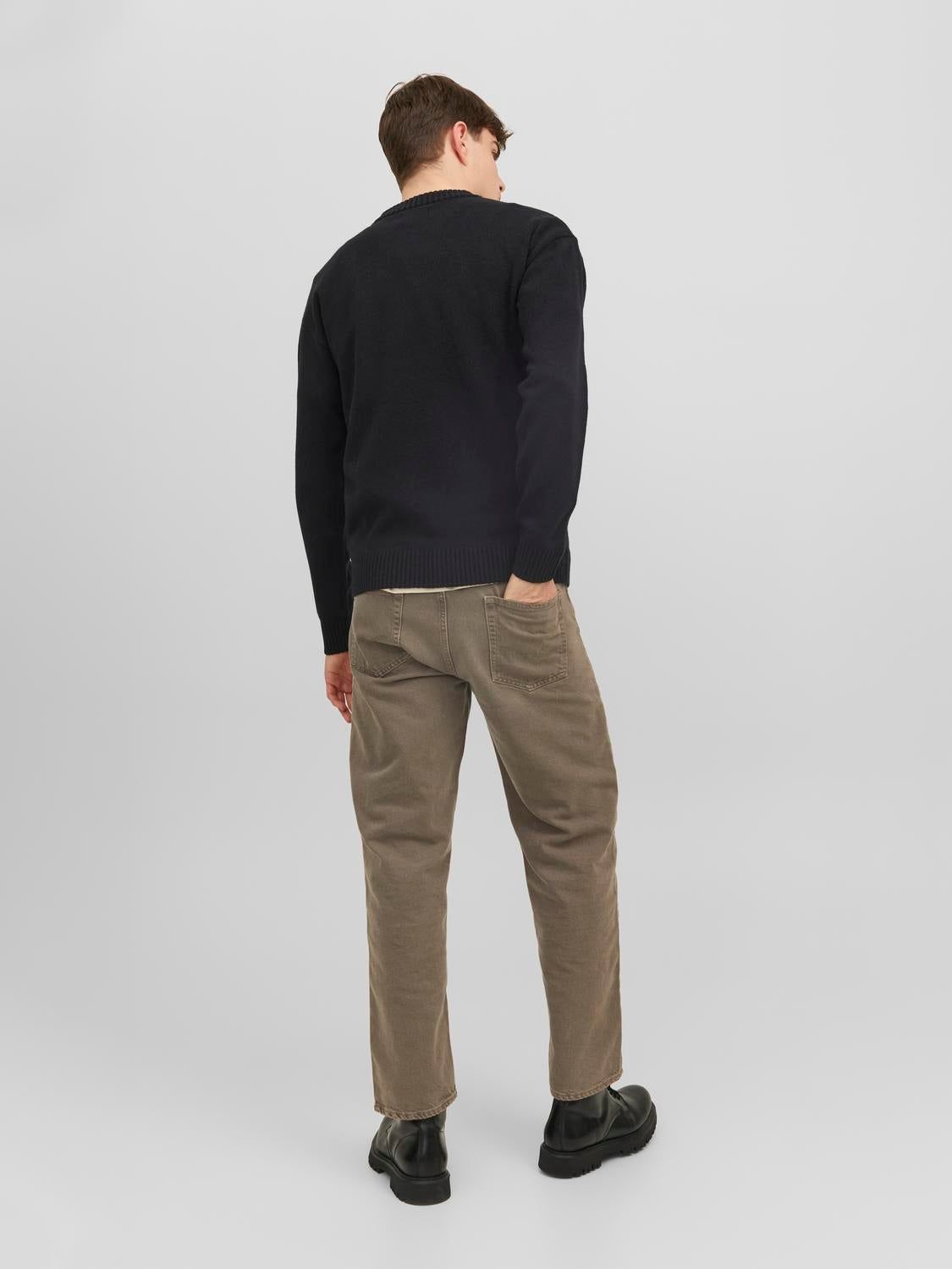 Plain Crew Neck Jumper sold by Jack & Jones product image thumbnail 2
