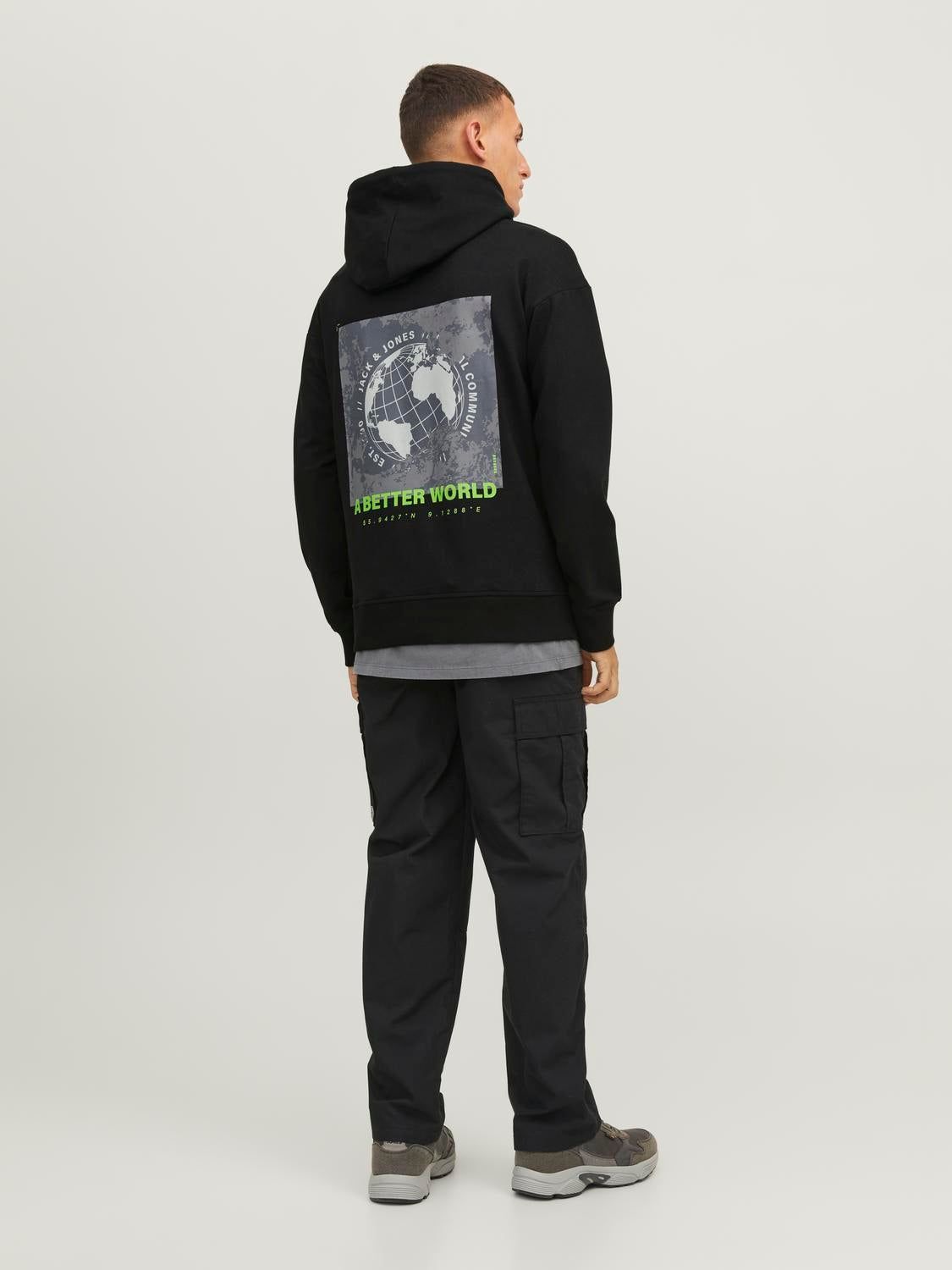 Printed Hoodie sold by Jack & Jones product image thumbnail 2