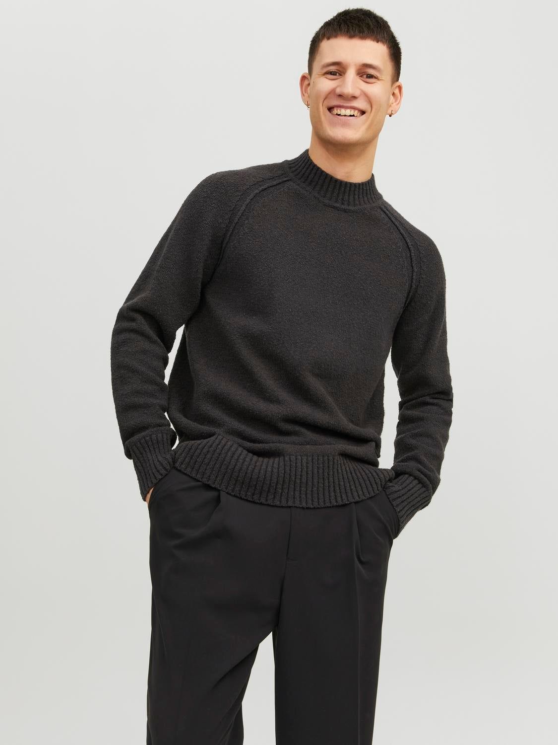 Plain Crew Neck Jumper sold by Jack & Jones