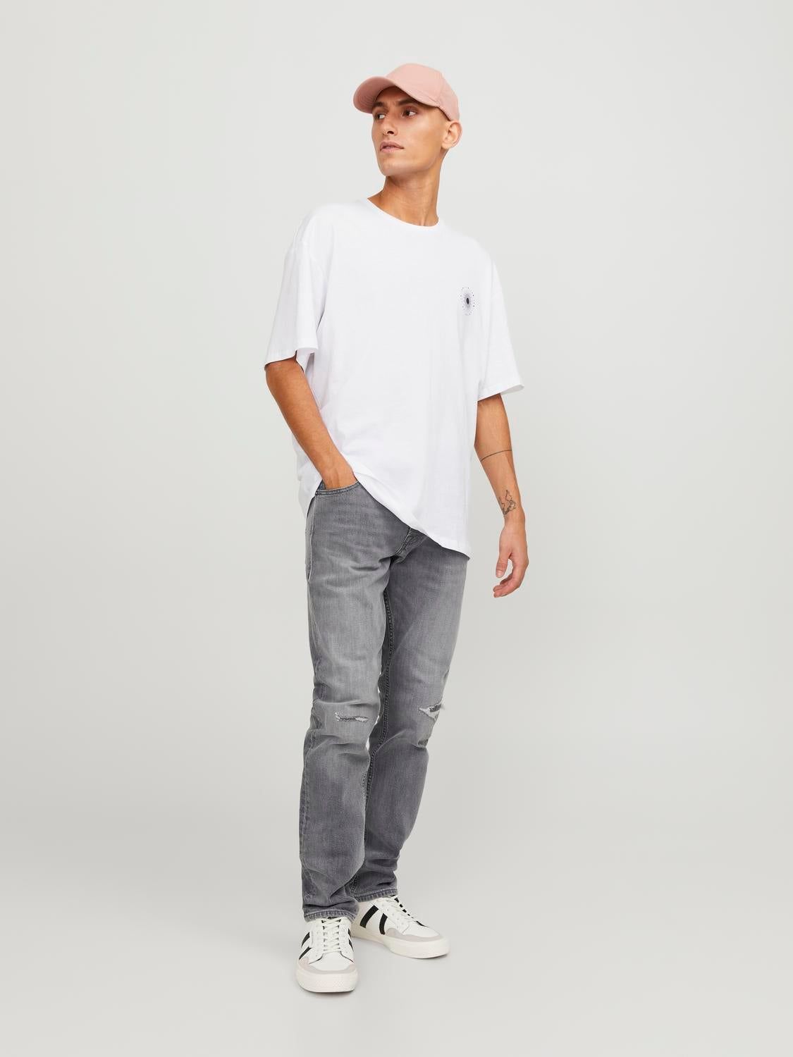 JJIGLENN JJORIGINAL CB 022 BF Slim fit jeans sold by Jack & Jones product image thumbnail 5