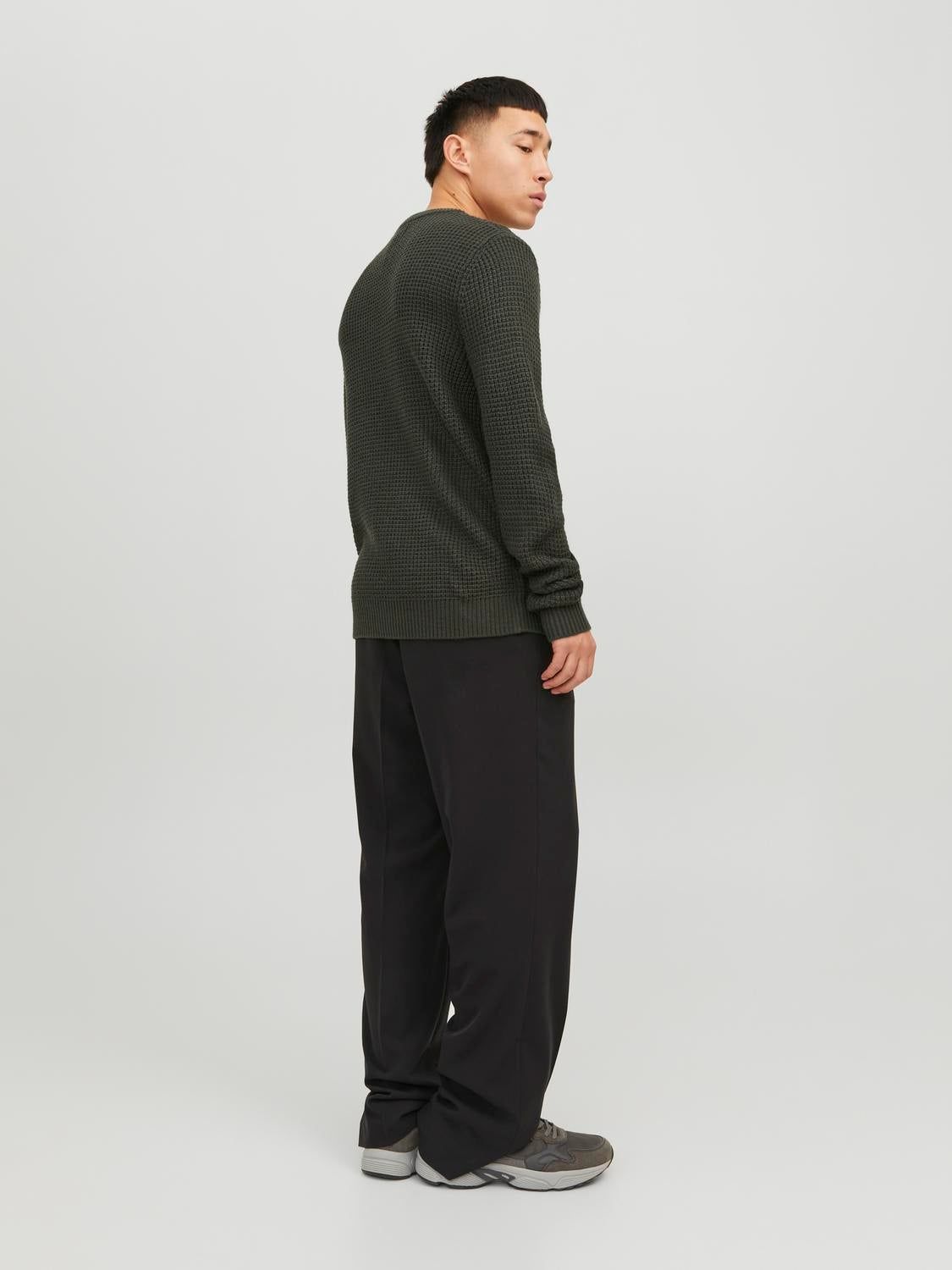 Plain Crew Neck Jumper sold by Jack & Jones product image thumbnail 2