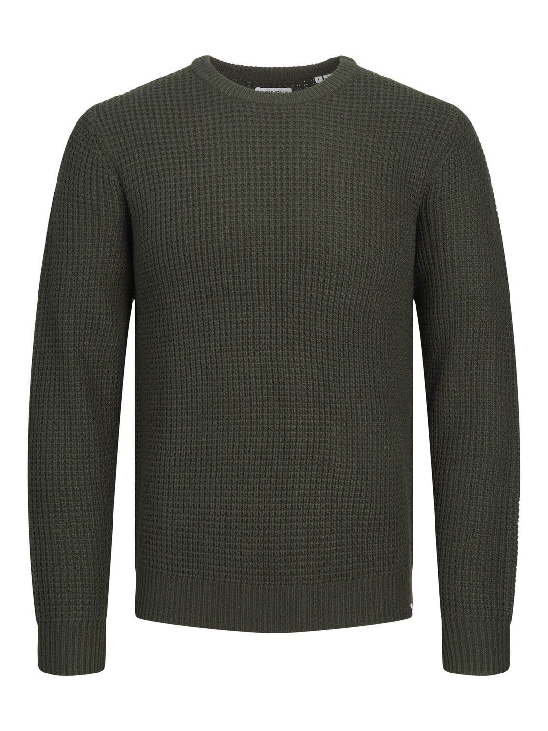 Plain Crew Neck Jumper sold by Jack & Jones product image thumbnail 3