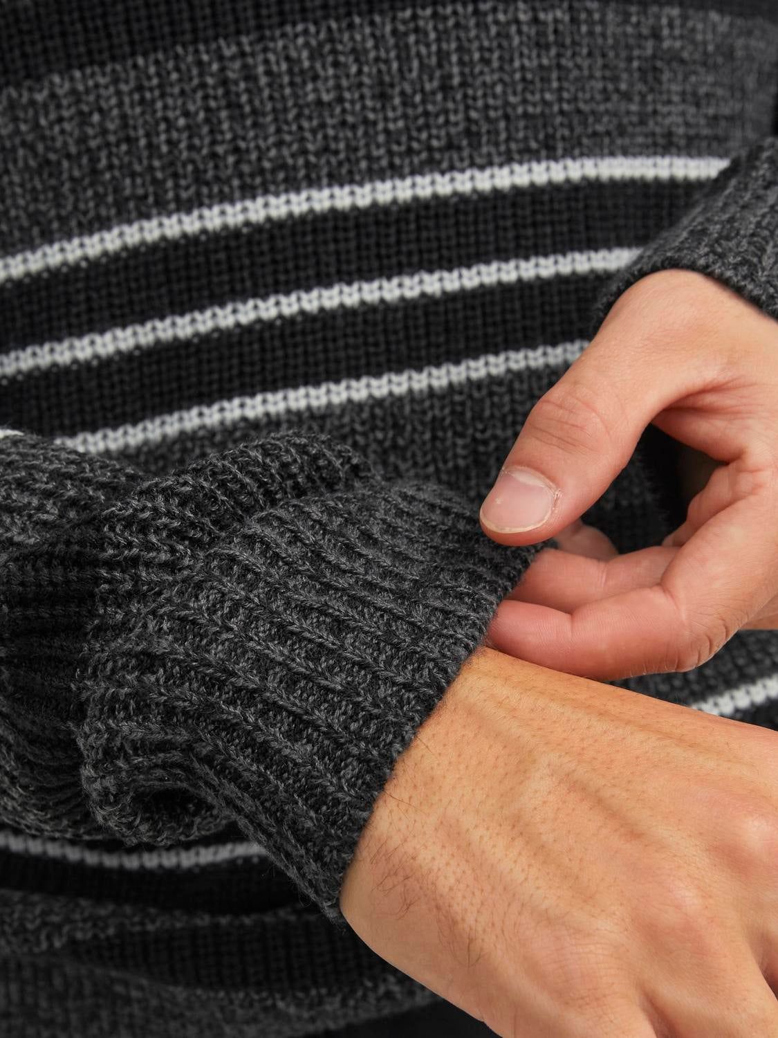 Striped Crew Neck Jumper sold by Jack & Jones product image thumbnail 5