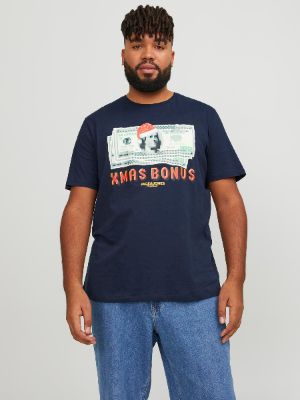 Plus Size X-mas T-shirt sold by Jack & Jones