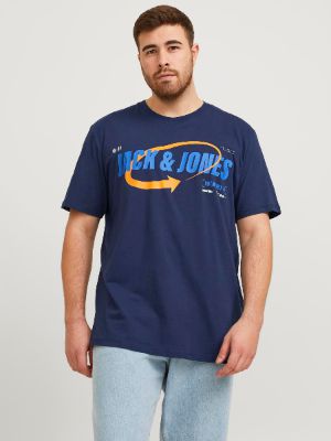 Plus Size Printed T-shirt sold by Jack & Jones