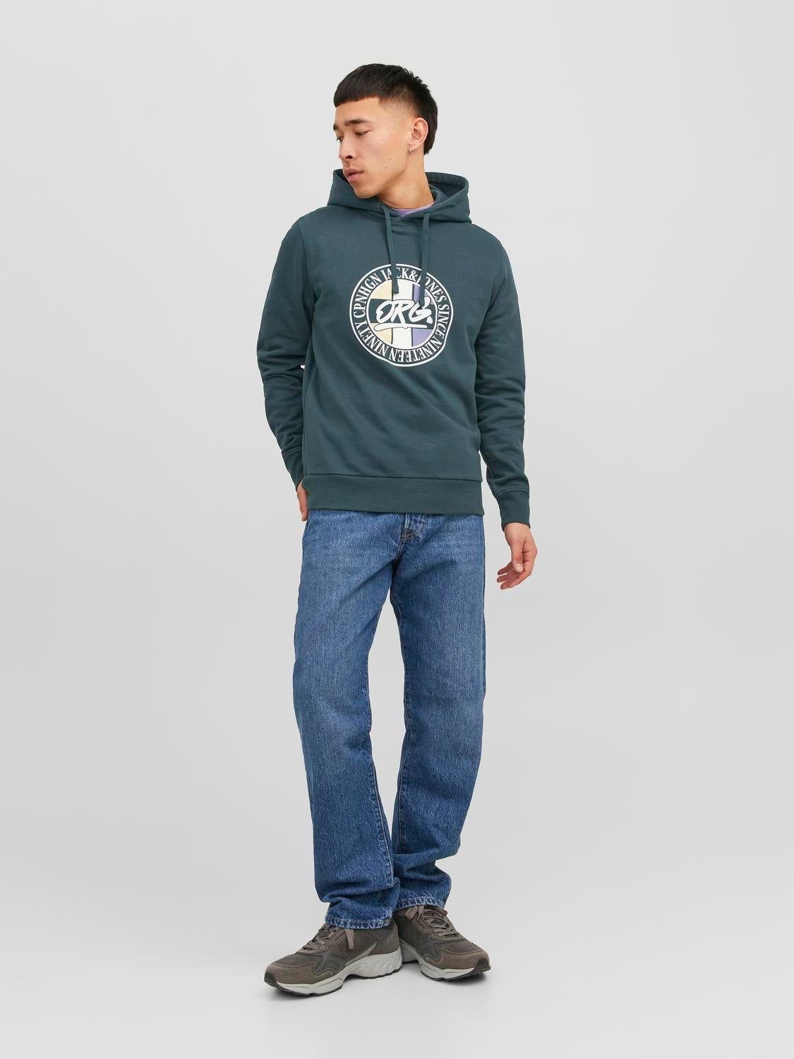 Logo Hoodie sold by Jack & Jones product image thumbnail 4