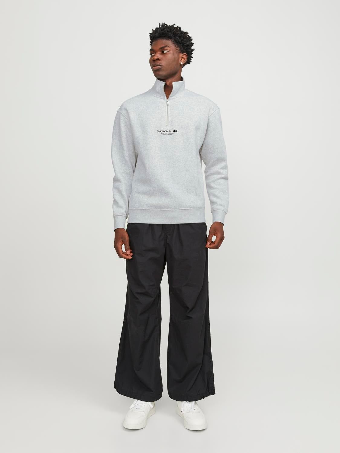 Text Half Zip Sweatshirt sold by Jack & Jones product image thumbnail 4