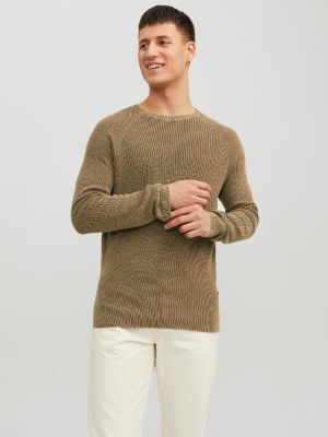 Plain Crew Neck Jumper sold by Jack & Jones
