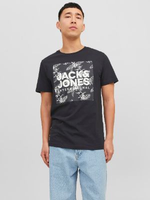 Logo Crew neck T-shirt sold by Jack & Jones
