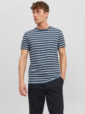 Striped Crew neck T-shirt sold by Jack & Jones