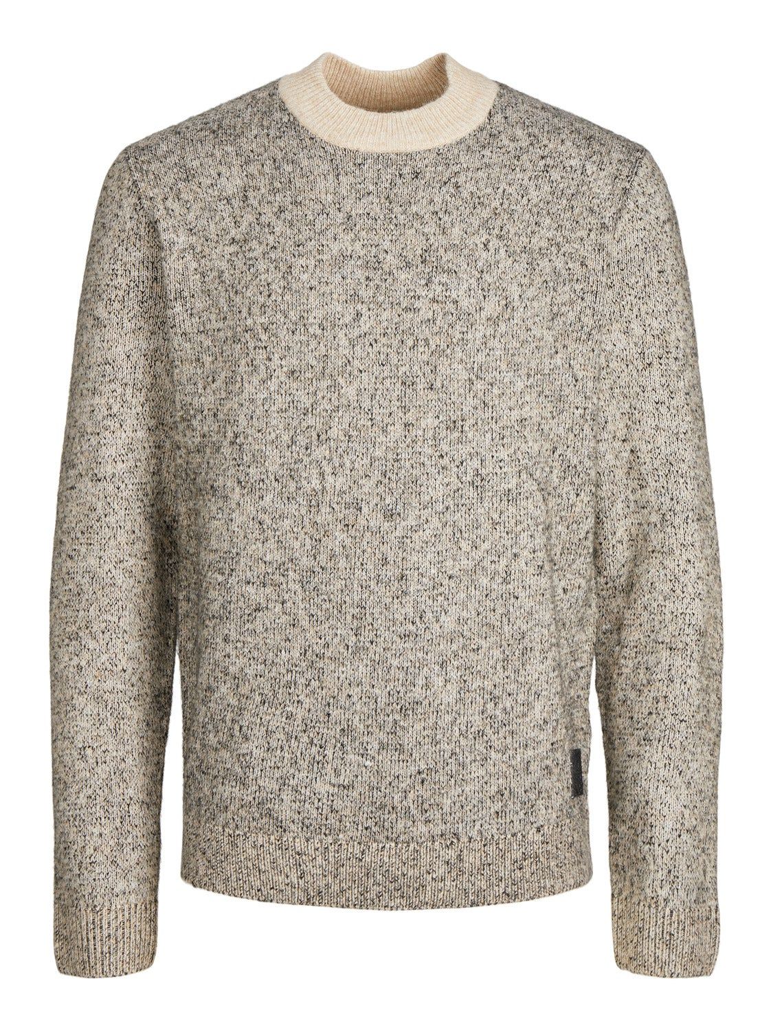 Melange Crew Neck Jumper sold by Jack & Jones product image thumbnail 3