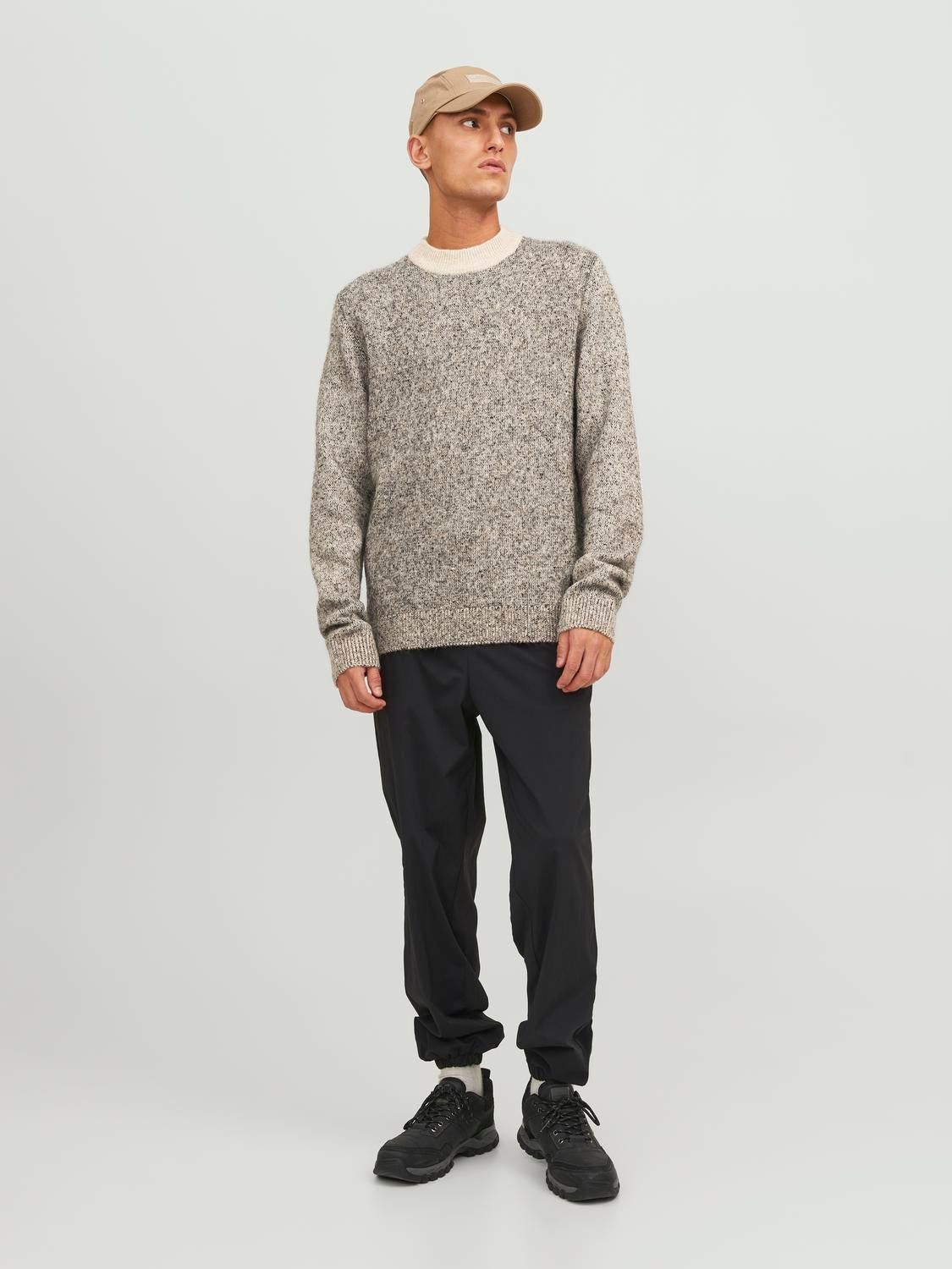 Melange Crew Neck Jumper sold by Jack & Jones product image thumbnail 4