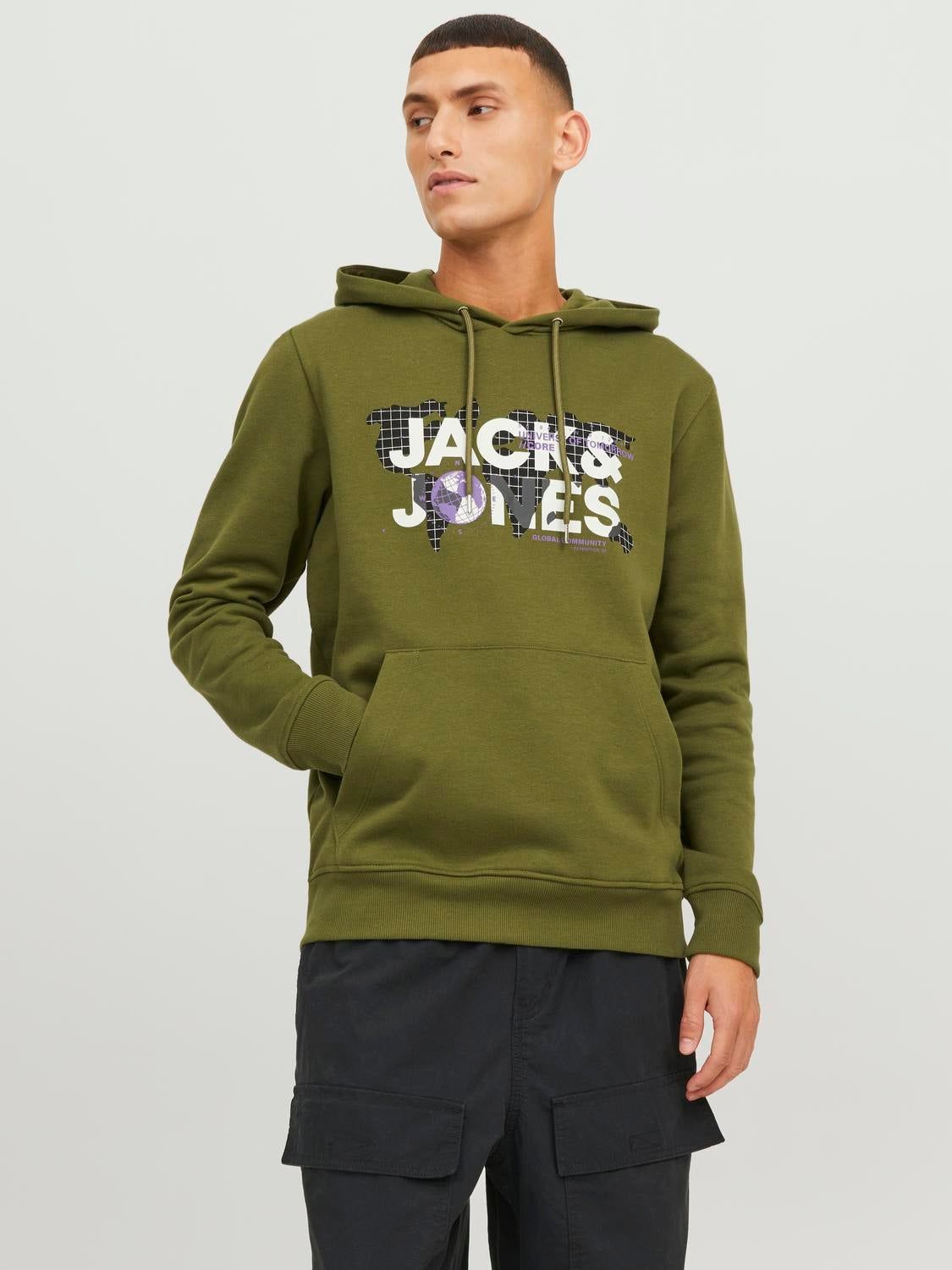 Logo Hoodie sold by Jack & Jones