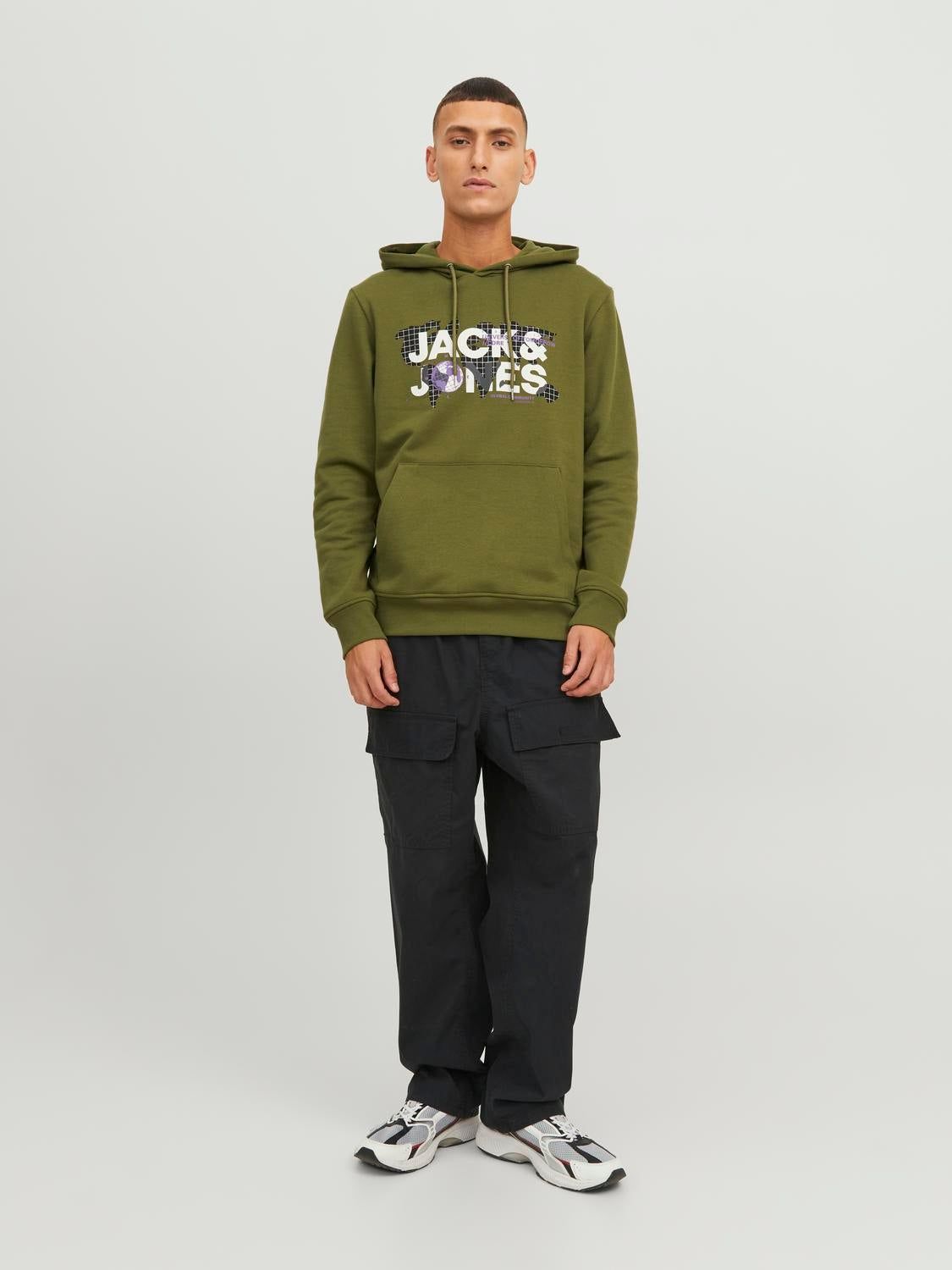 Logo Hoodie sold by Jack & Jones product image thumbnail 4