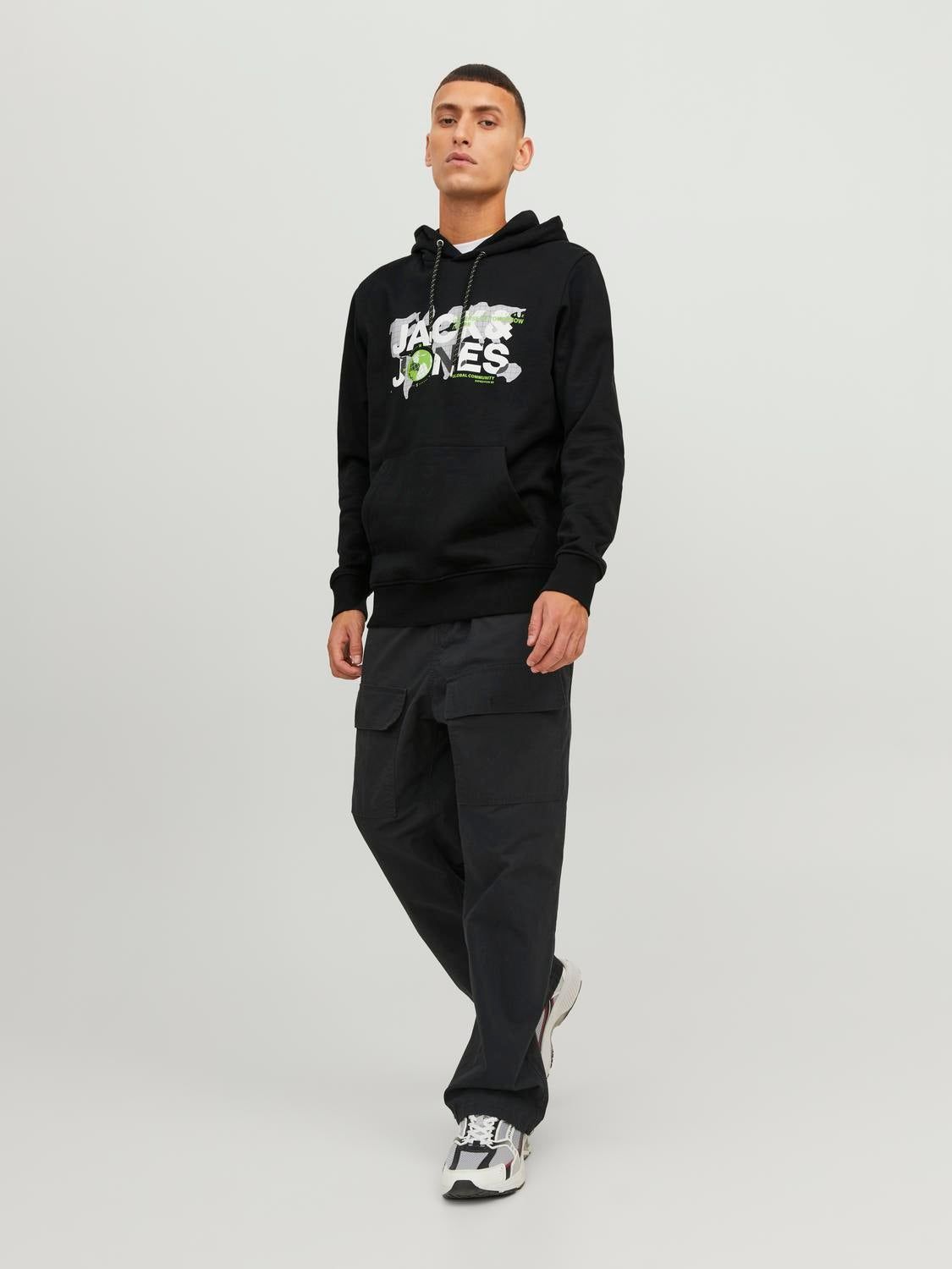 Logo Hoodie sold by Jack & Jones product image thumbnail 4