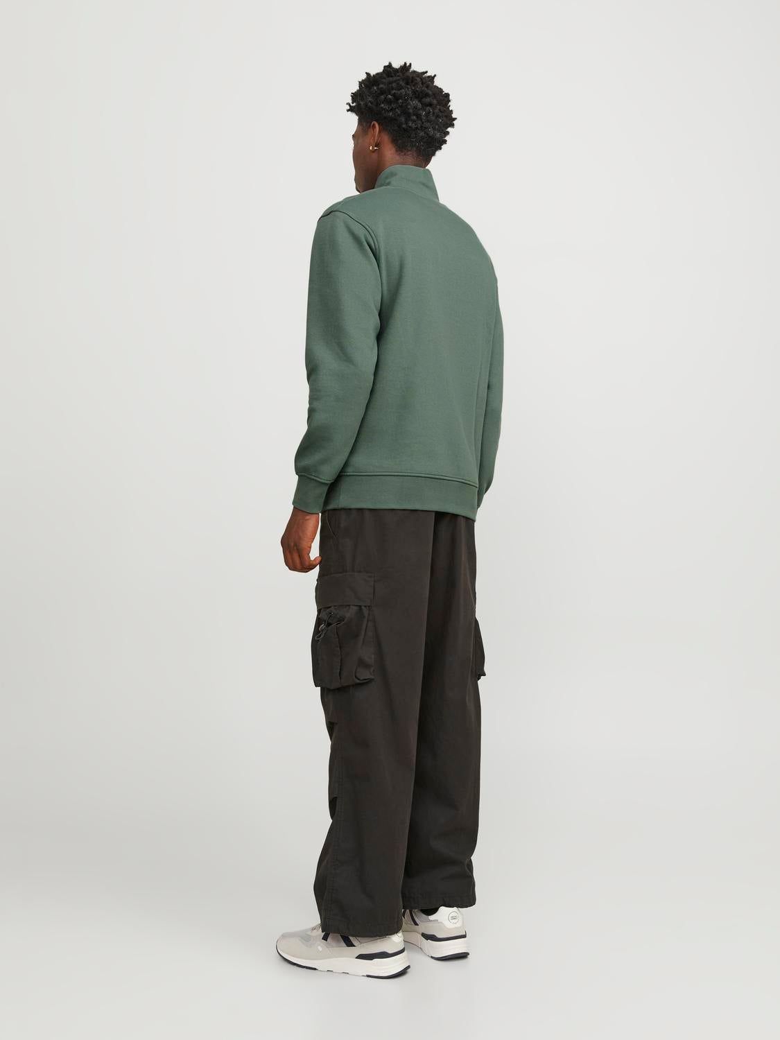Text Half Zip Sweatshirt sold by Jack & Jones product image thumbnail 2
