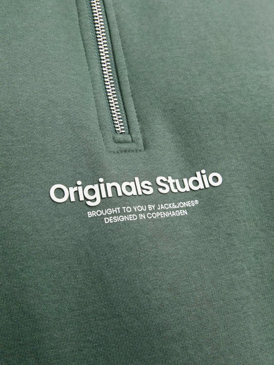 Text Half Zip Sweatshirt sold by Jack & Jones product image thumbnail 5