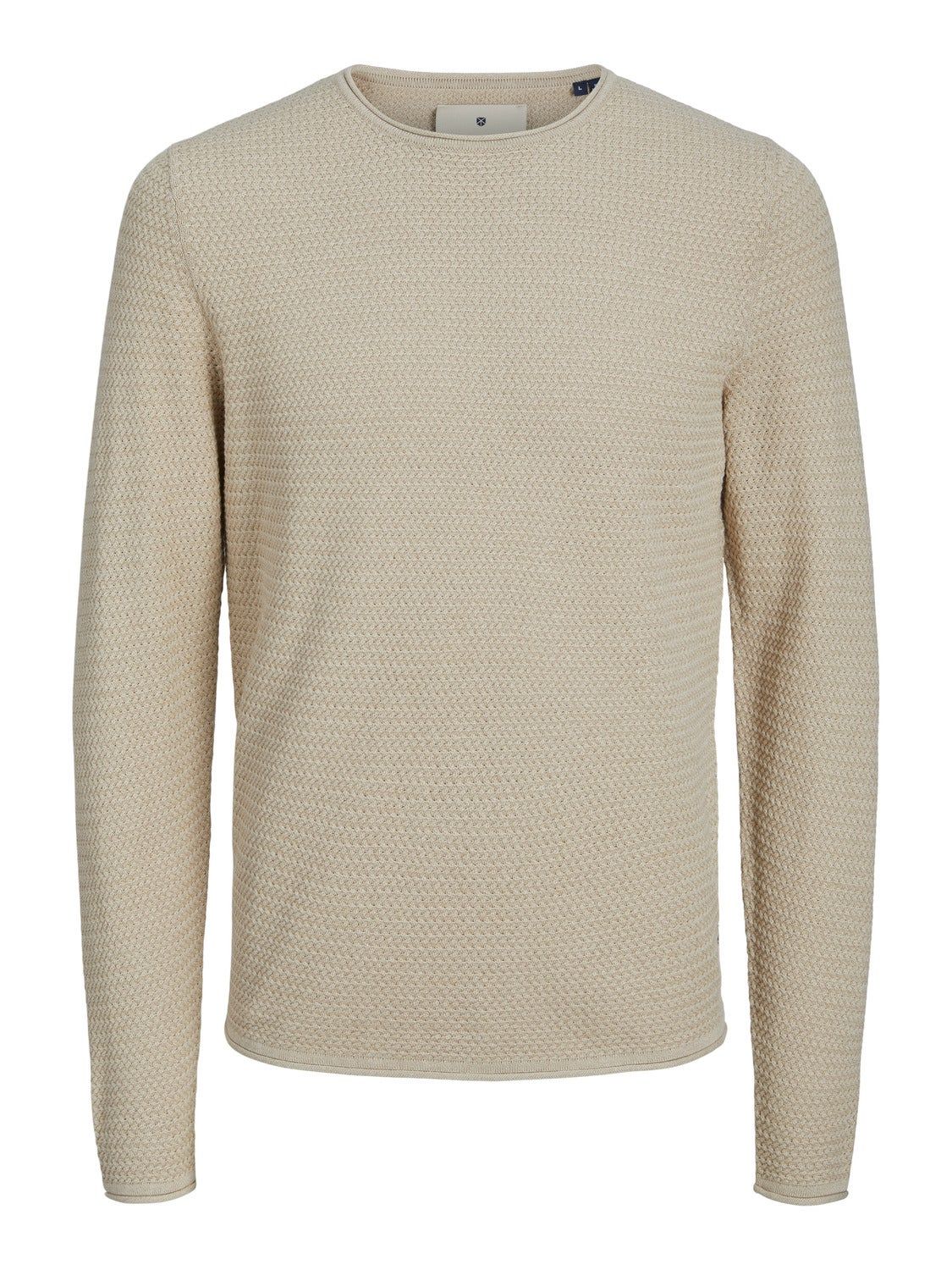 Plain Crew Neck Jumper sold by Jack & Jones product image thumbnail 3