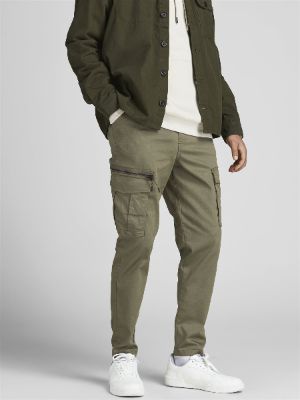 Tapered Fit Cargo trousers sold by Jack & Jones