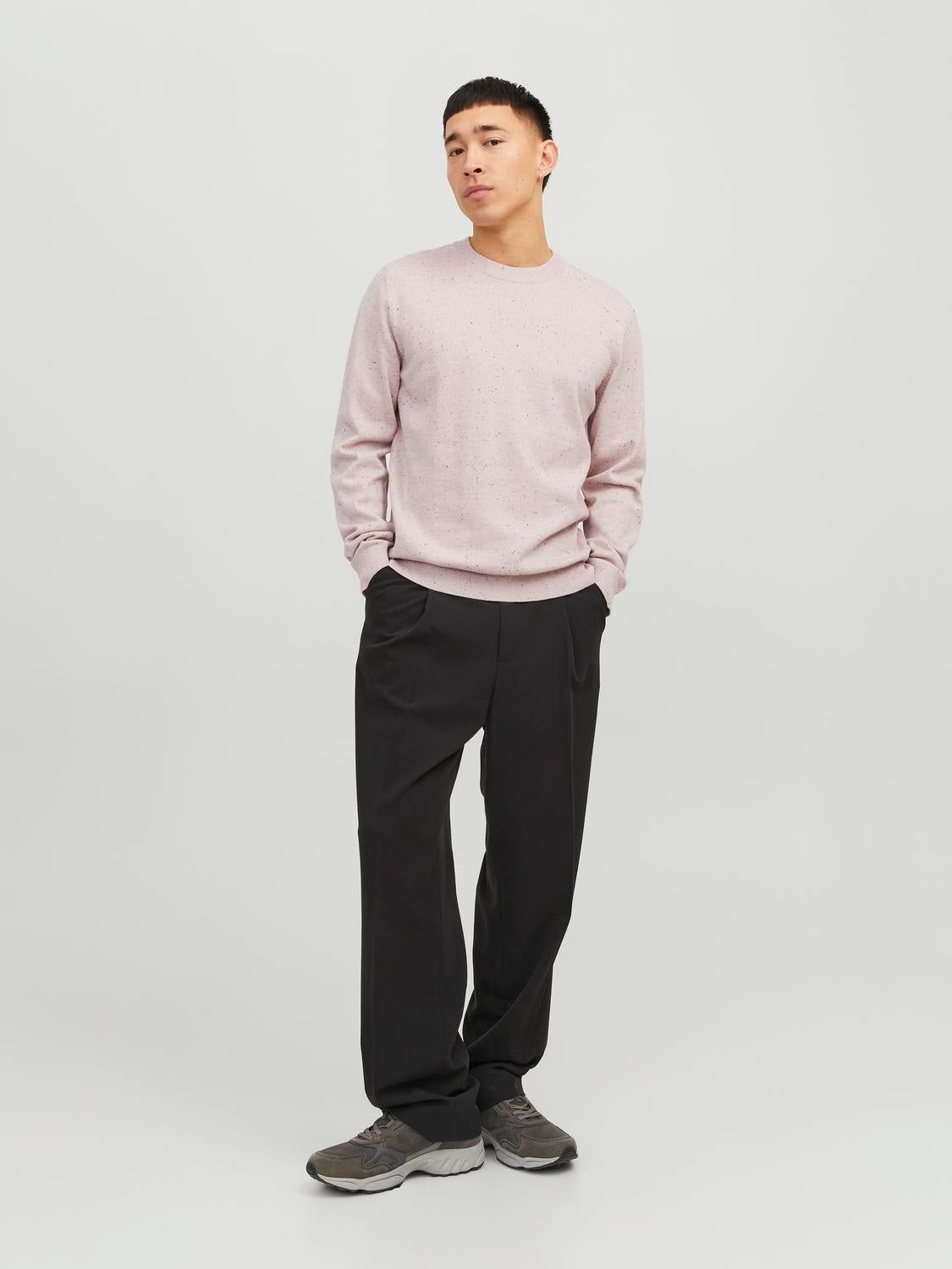 Melange Crew Neck Jumper sold by Jack & Jones product image thumbnail 4