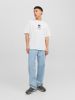 Printed Crew neck T-shirt sold by Jack & Jones