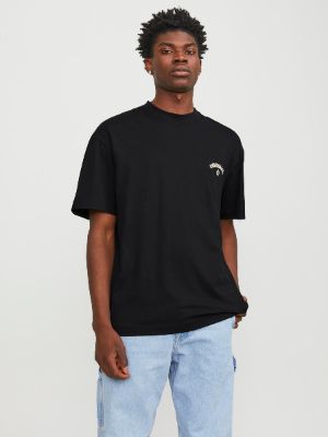 Printed Crew neck T-shirt sold by Jack & Jones