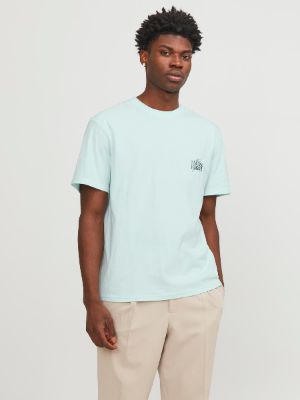 Printed Crew neck T-shirt sold by Jack & Jones