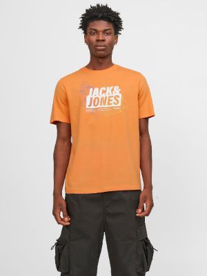 Printed Crew neck T-shirt sold by Jack & Jones