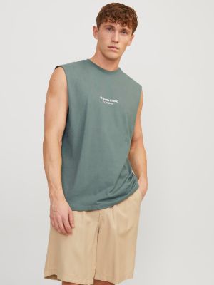 Printed Crew neck Tank top sold by Jack & Jones