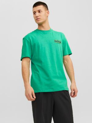 Printed Crew neck T-shirt sold by Jack & Jones