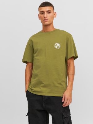 Printed Crew neck T-shirt sold by Jack & Jones