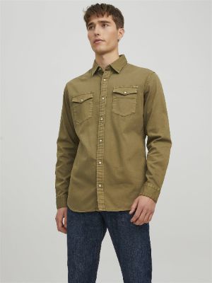 Slim Fit Denim Shirt sold by Jack & Jones