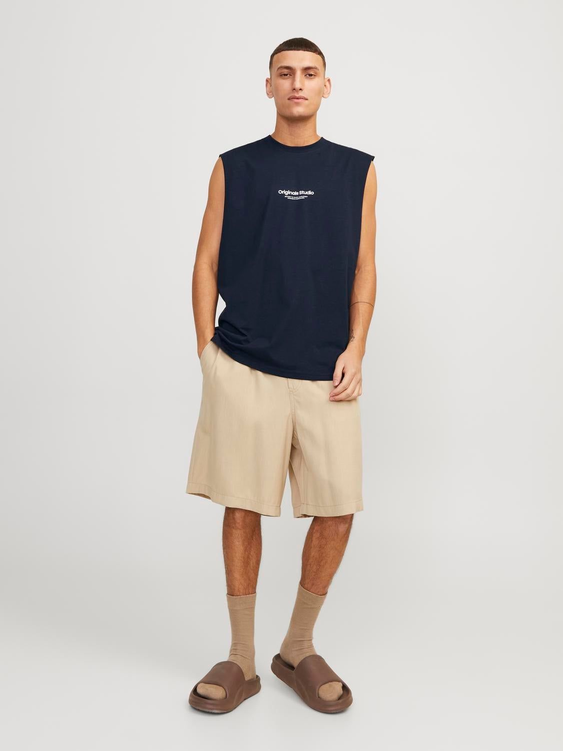 Printed Crew neck Tank top sold by Jack & Jones product image thumbnail 4