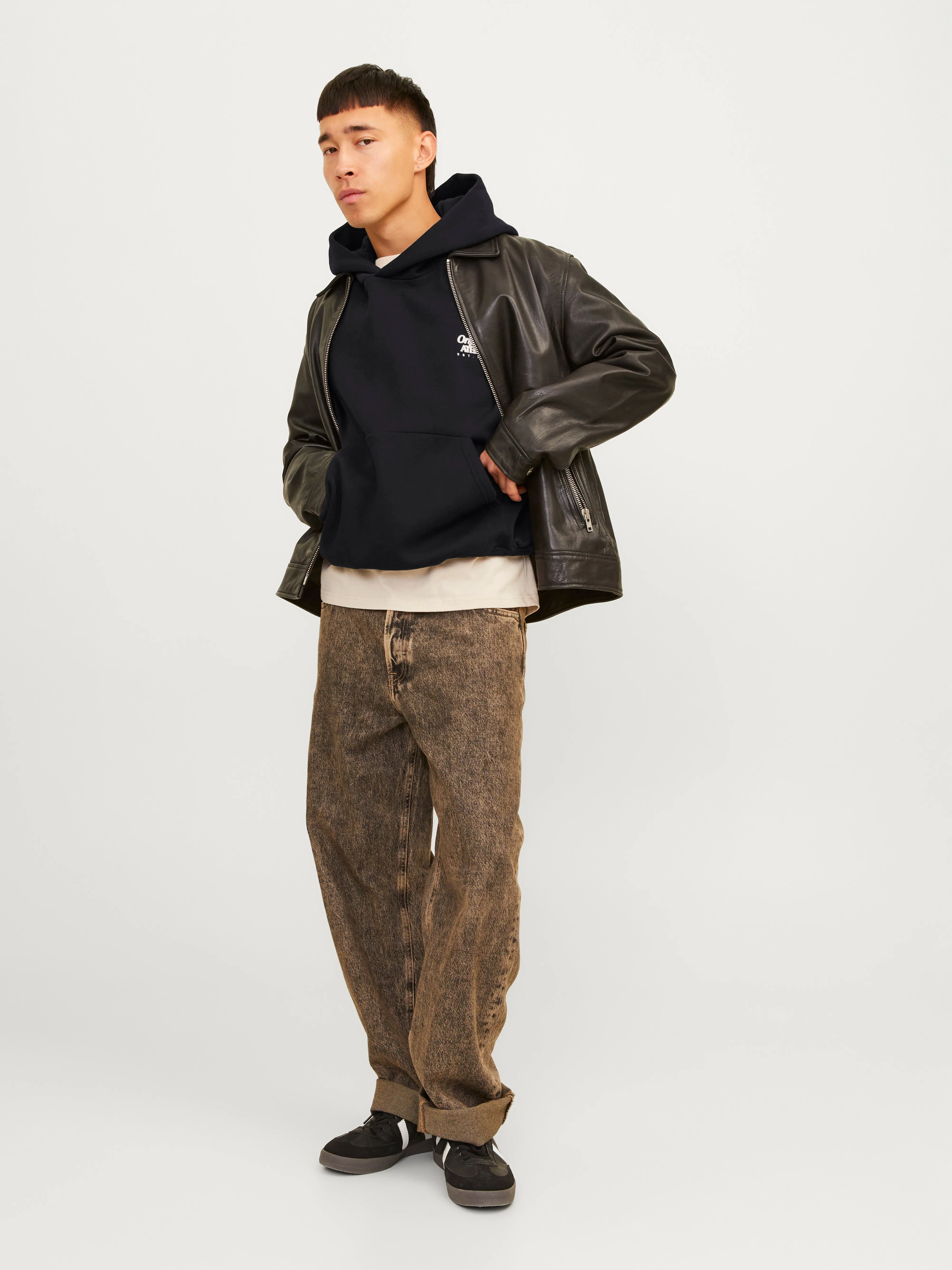 Loose Fit Hoodie Sweatshirt sold by Jack & Jones product image thumbnail 3